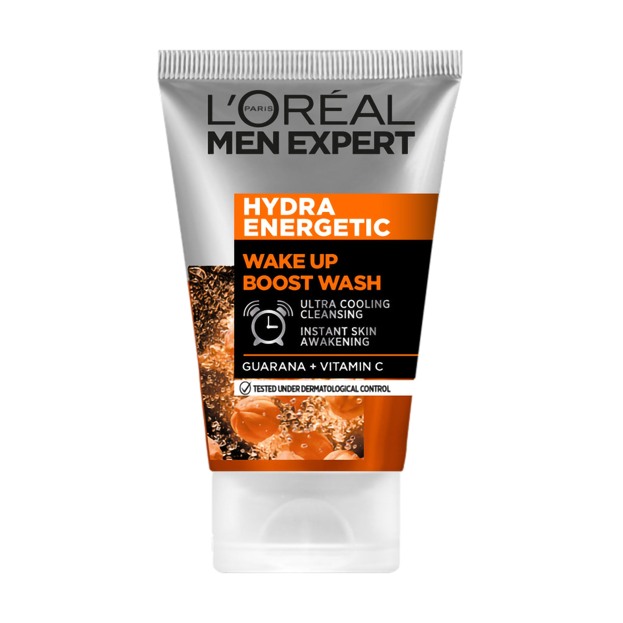 Чоловічий очищувальний гель для вмивання L'Oreal Paris Men Expert Hydra Energetic з пробуджувальним ефектом, 100 мл